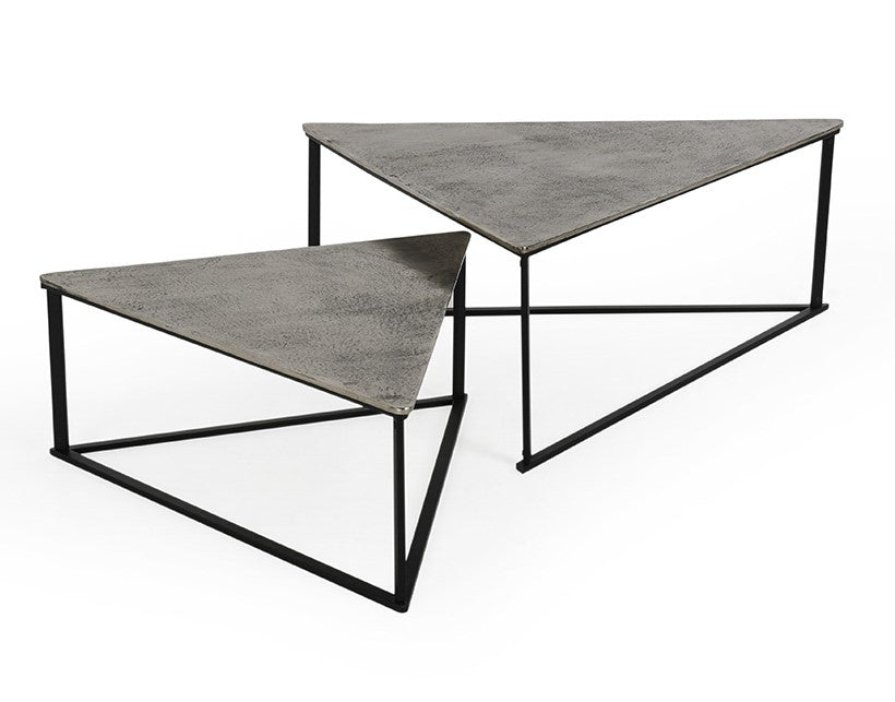 Triangle Nesting Coffee Tables - Set of 2 – Cokas Diko Home