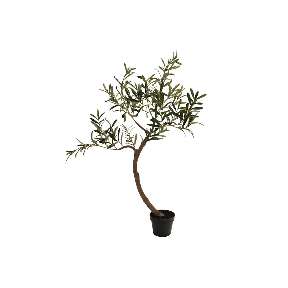 faux olive plant in pot Faux Olive Tree 48" – Cokas Diko Home