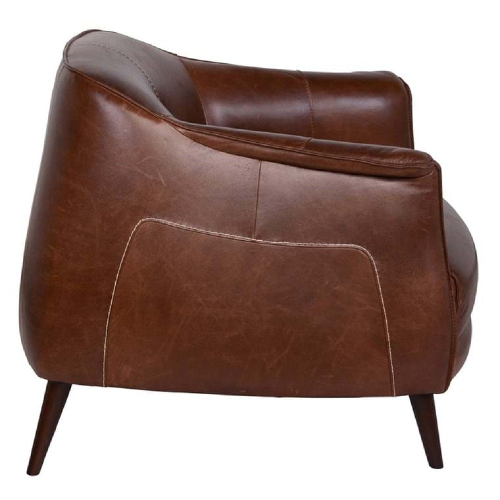 Napa Club Chair in Brown