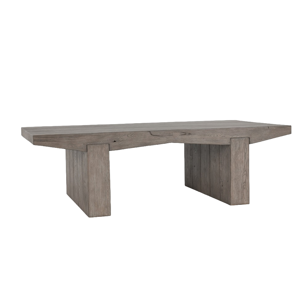 Modern Oak Coffee Table 60"
