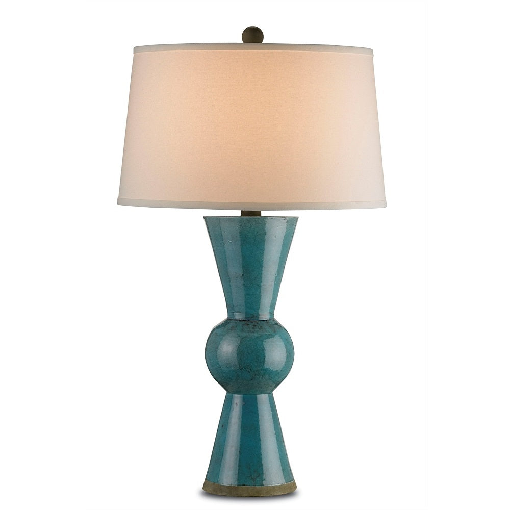 Upbeat Marine Blue Table Lamp