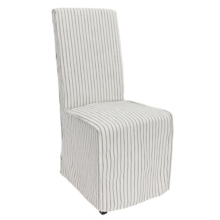 Striped dining chair clearance covers