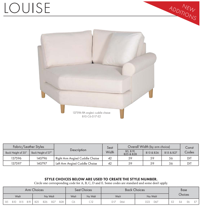 Louise Cuddle Chair