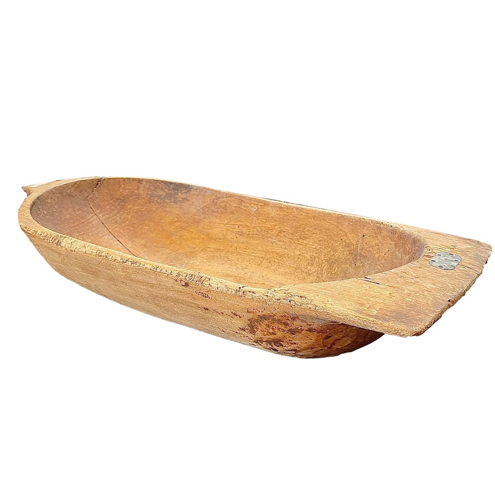 Antique and Unique Wooden Dough Bowls