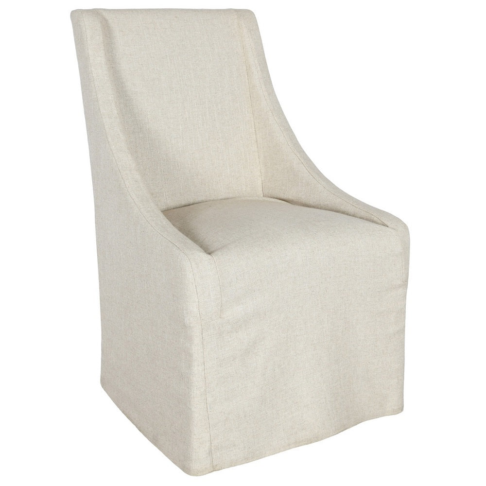 Worthington Upholstered Dining Chair in Oatmeal