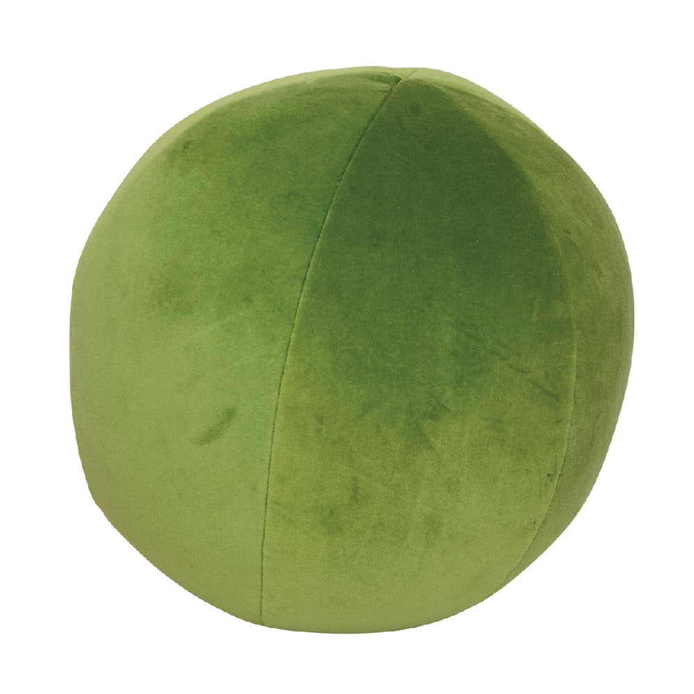 Holiday Pillow Green Orb10"
